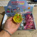Sugar Squeeze Glitter Duck squishy