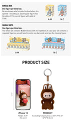 Pop Mart Labubu Pin for Love Series Blind Box (A-M) Yellow