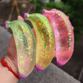 Banana glitter squishy maltose