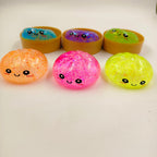 Glitter Slow Rise Maltose Dumpling Squishy Fidget Stress Relief Toy