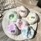 Squishy Stress Balls Rainbow Glutinous Ball Shapeable Vacuum Fidget Toy | Party Favors