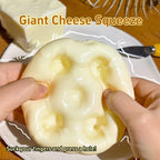 Taba Squishy Cheese Cube Stress Ball Shapeable Squeeze Ball Non Rebound Sensory Fidget Toys for Kids and Adults Relaxing Gifts