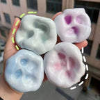 Squishy Stress Balls Rainbow Glutinous Ball Shapeable Vacuum Fidget Toy | Party Favors