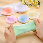 Shapeable Vacuum Squishies Sand Ball Grape Stress Ball Stress Relief Noisy Ball Desktop Squeezing Soothing Toy Birthday Gift