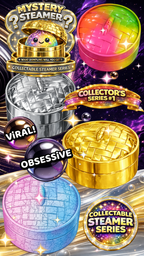 Mystery Dumpling Squishies - Collectable Steamers