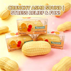 Peanut Squeeze ASMR Crunchy Squishy Stress Relief Fidget Toy