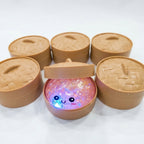 Light-Up Glitter Pectin Dumpling Squishy Fidget Toy